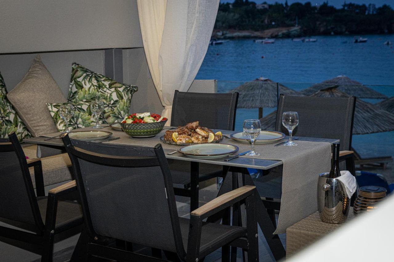 Buganvilla-Sea Front Villas Agia Pelagia Exterior foto